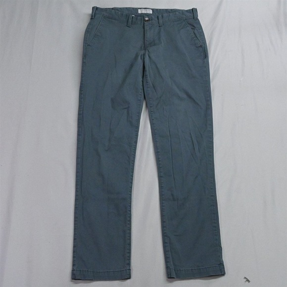Express 31 x 32 Blue Gray Skinny Fit Hayden Chino Pants - Picture 1 of 7
